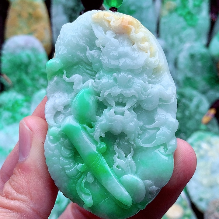 翡翠吊坠(不含链)未镶嵌