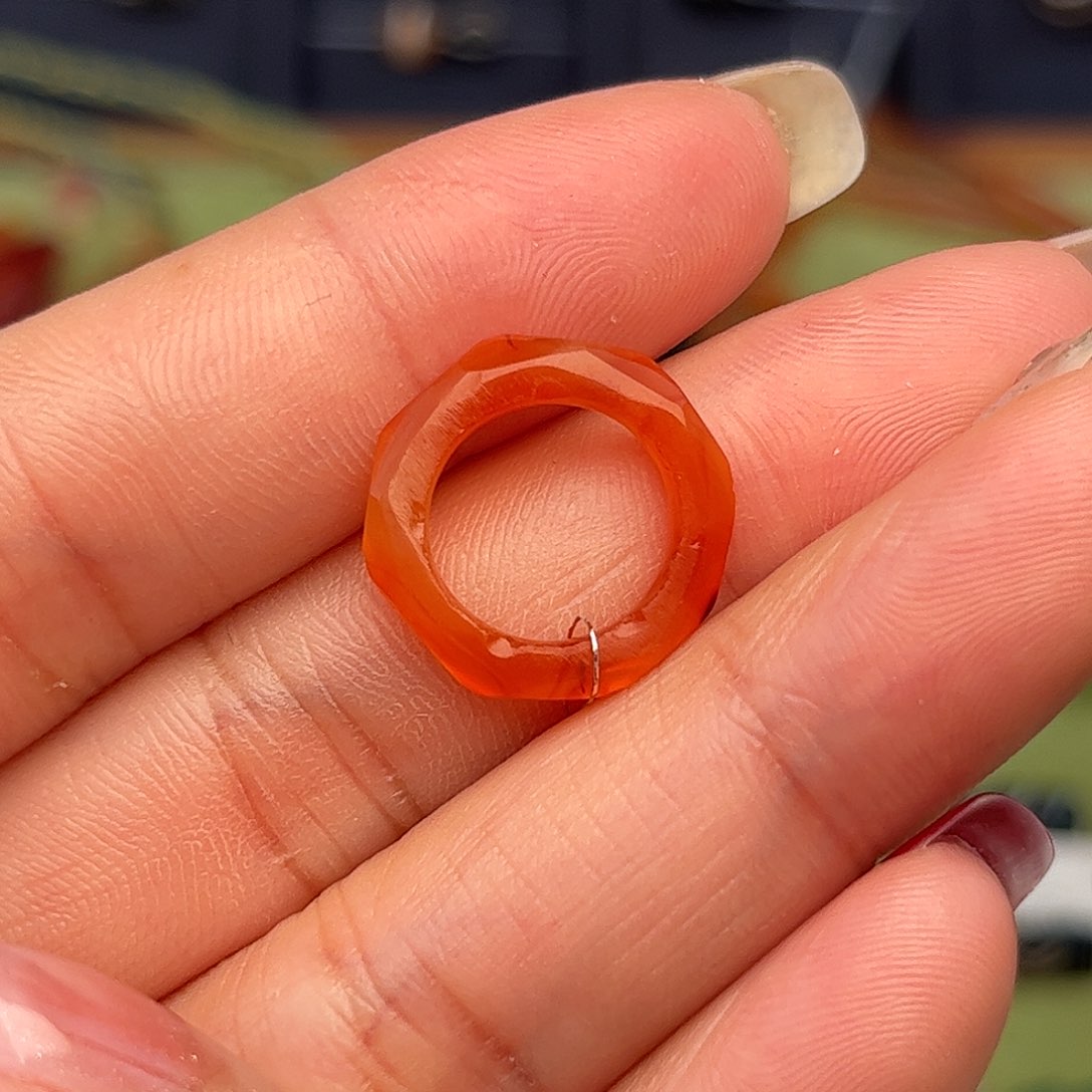 玛瑙/玉髓单珠未镶嵌