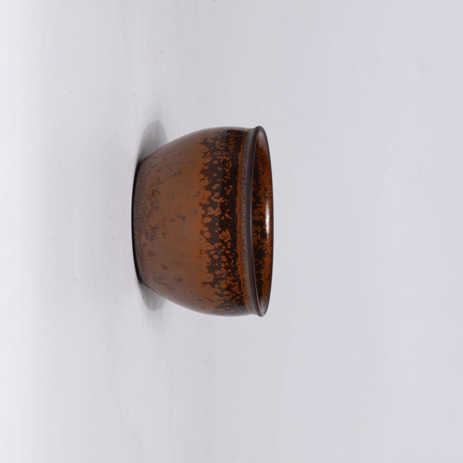 何白龙窑 缸杯-窑变釉红hbly-058