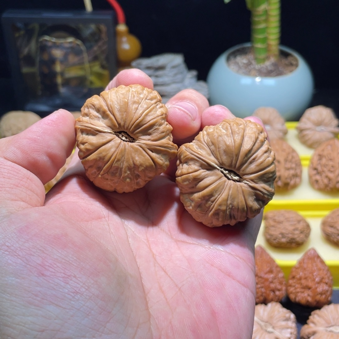 把件文玩核桃42➕全品大克重南瓜墩
