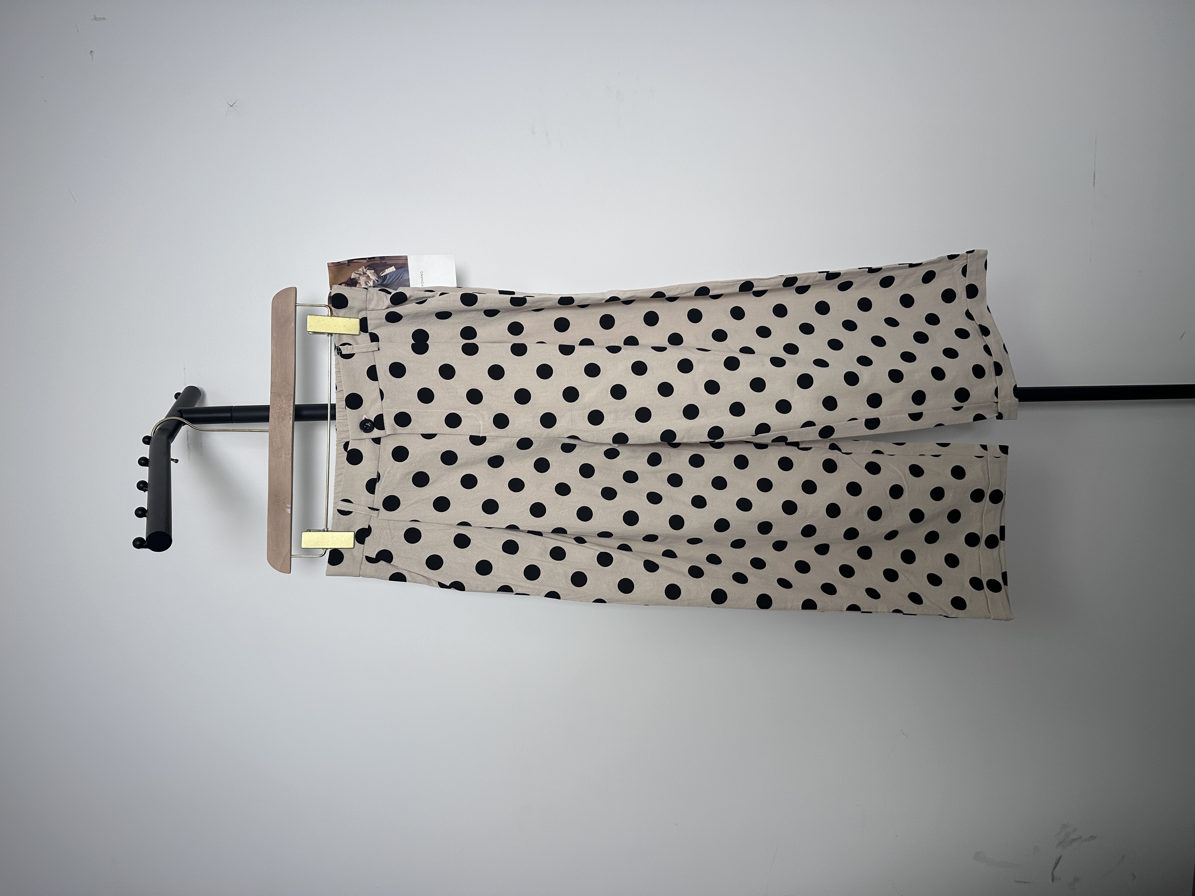 550 YIKE 夏季 波点 12支 全棉 高品 休闲裤 