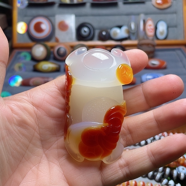 未镶嵌颈饰玛瑙/玉髓