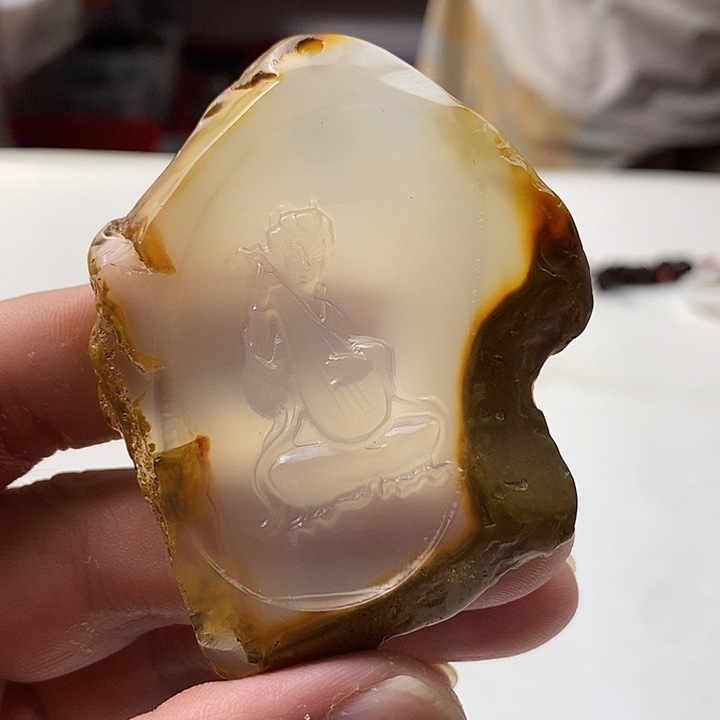 未镶嵌颈饰玛瑙/玉髓
