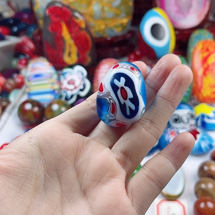 玛瑙/玉髓未镶嵌耳饰