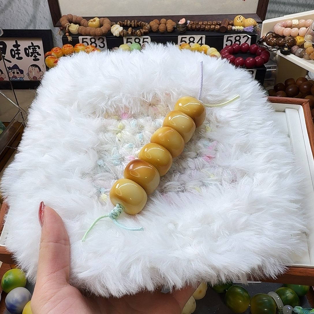 手串菩提根/象牙果24尺寸牙牙果手把件