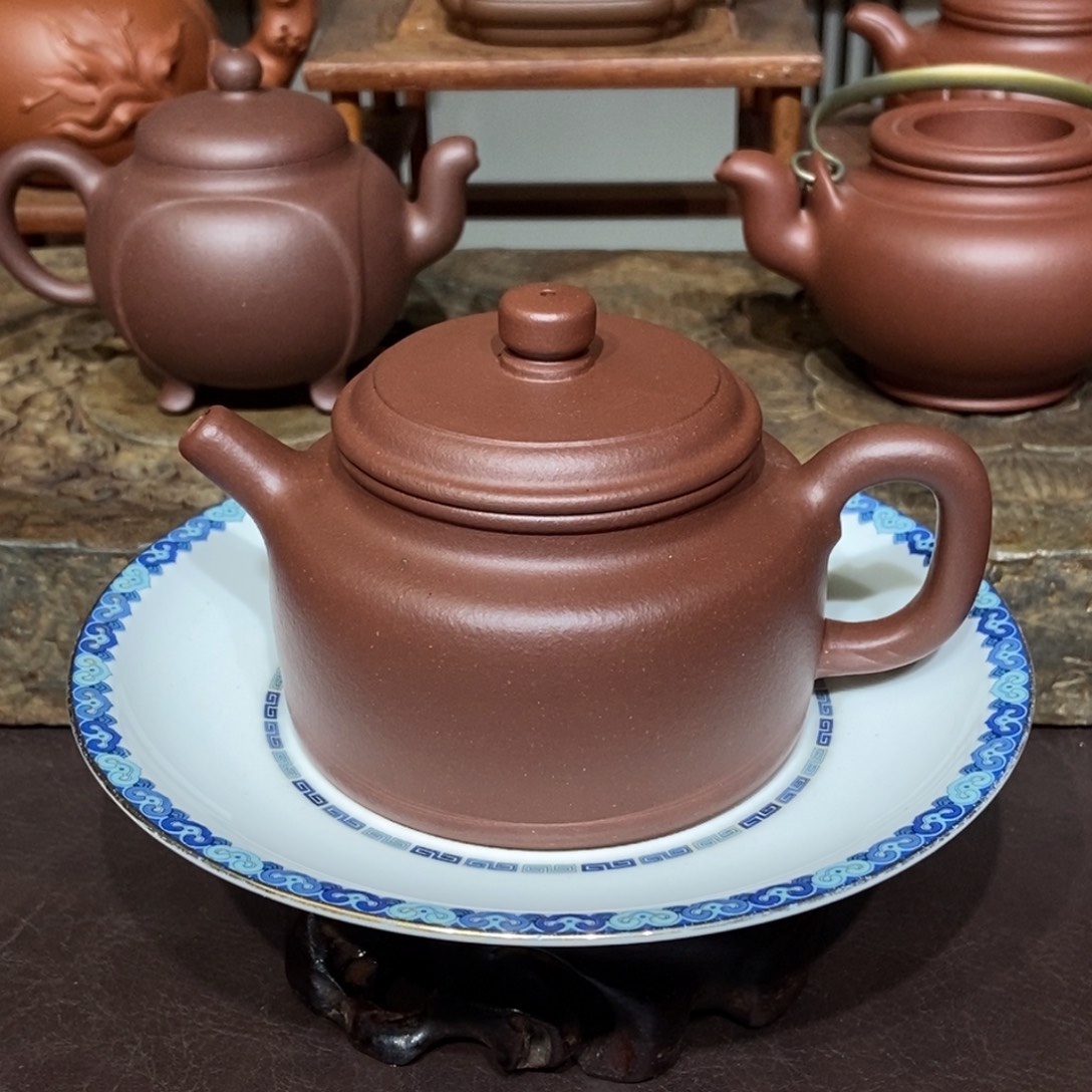 茶壶紫砂底槽清240容量