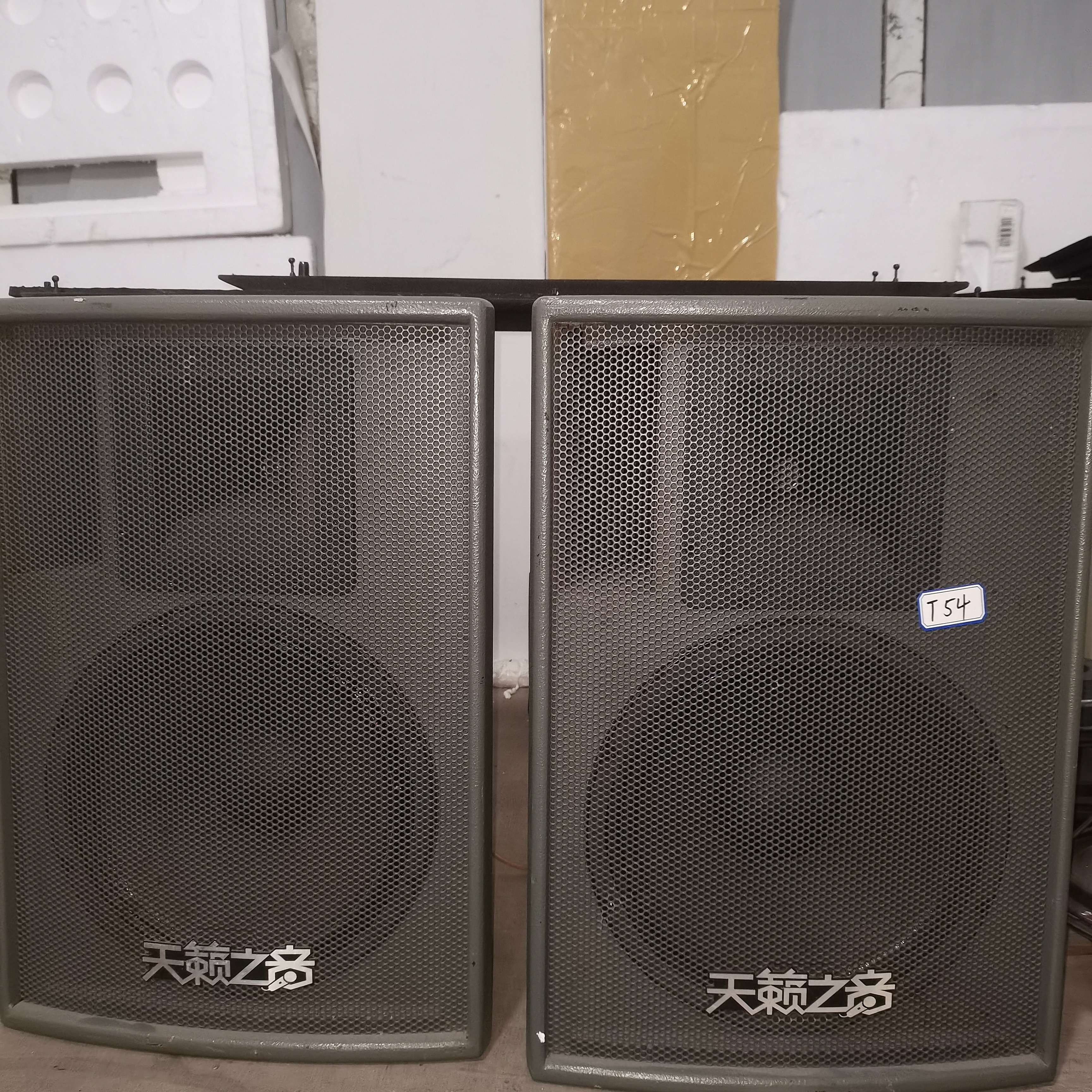 8新  T54号专业音响一对 12寸两分频 运费自理