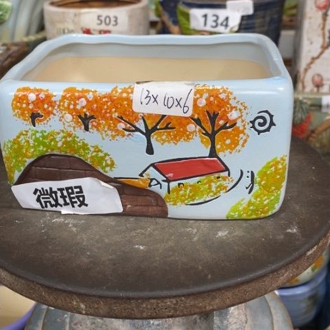 【闪购商品】红陶粗陶材质多肉花盆