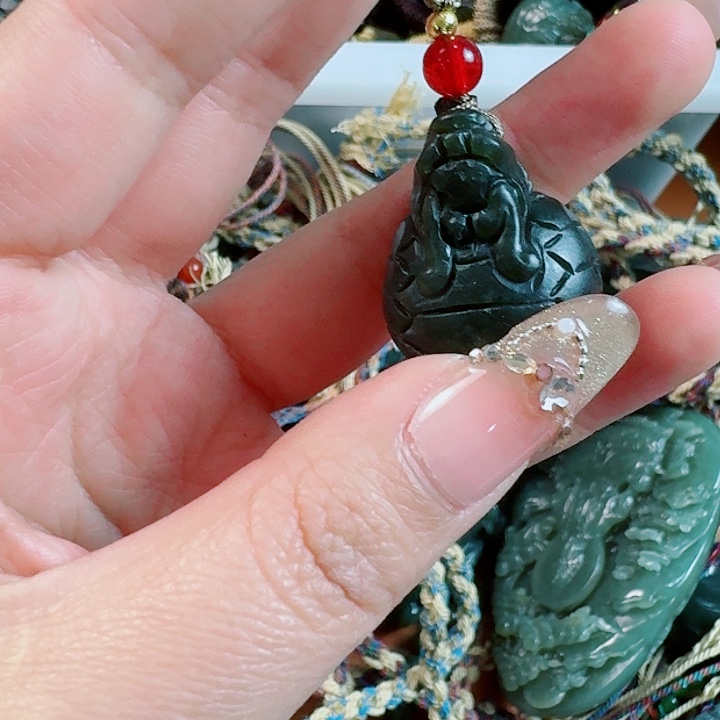 和田玉把件未镶嵌