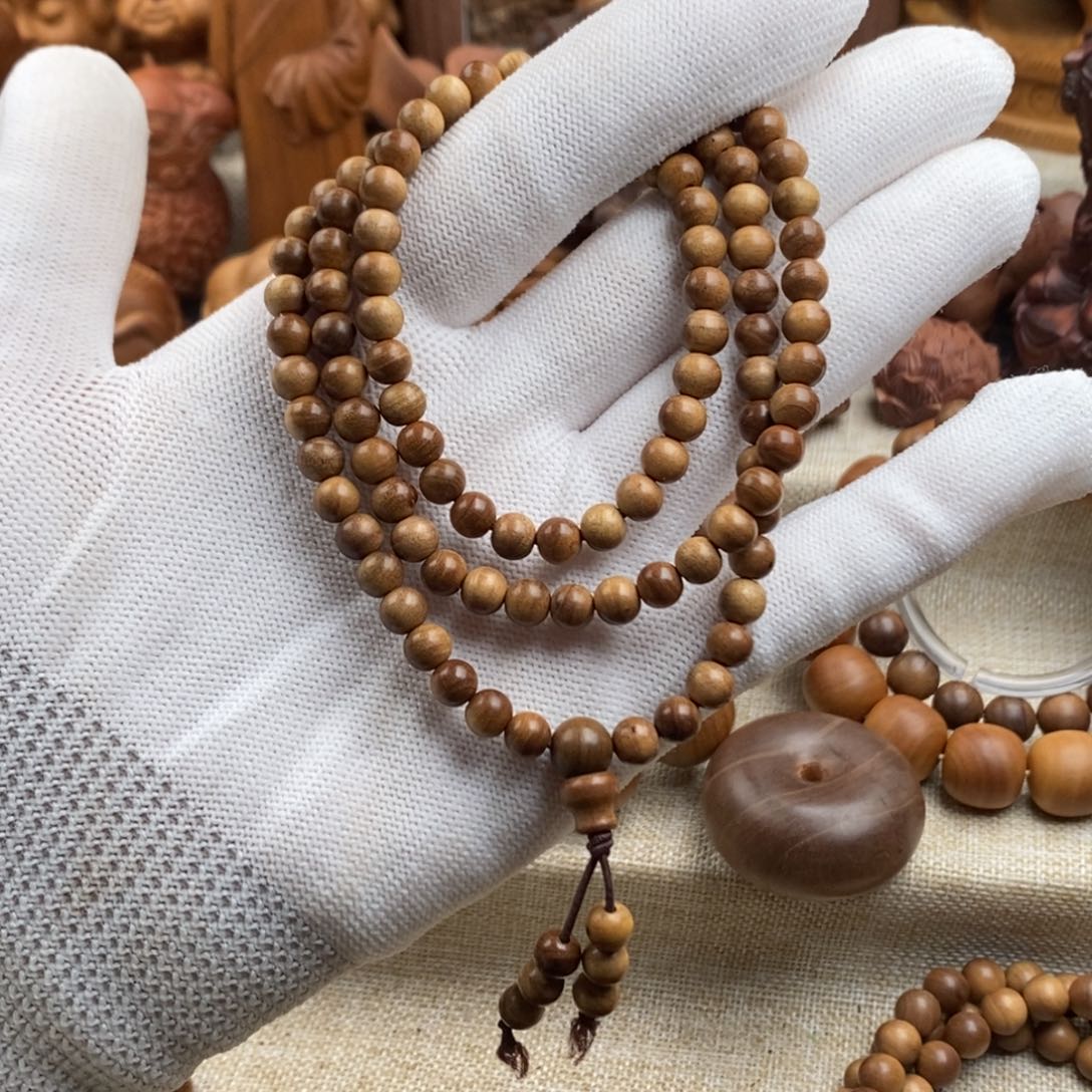 手串/手链檀香木迈索尔，老山檀香，奶香06