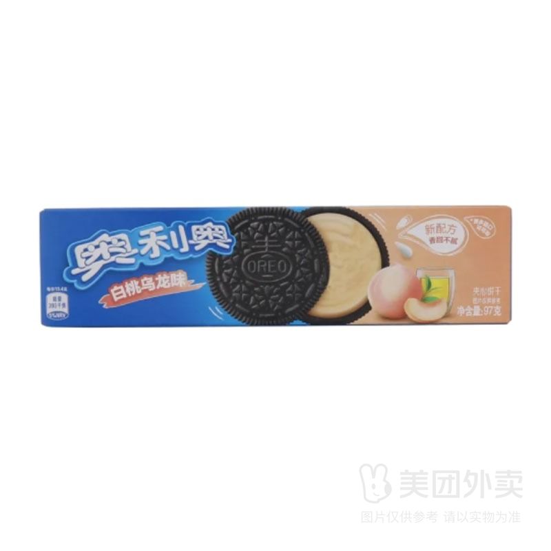 奥利奥97克白桃乌龙味夹心饼干（蛋糕饼干面包）
