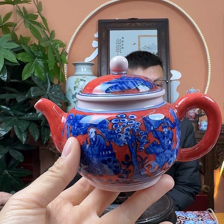 陶摆件景德镇陶瓷手工古