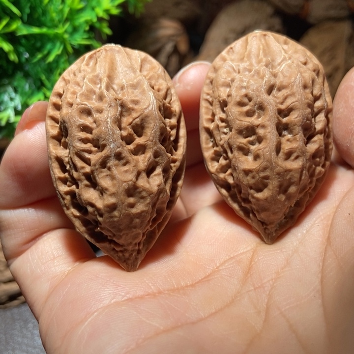 把件文玩核桃东北楸子小雪107