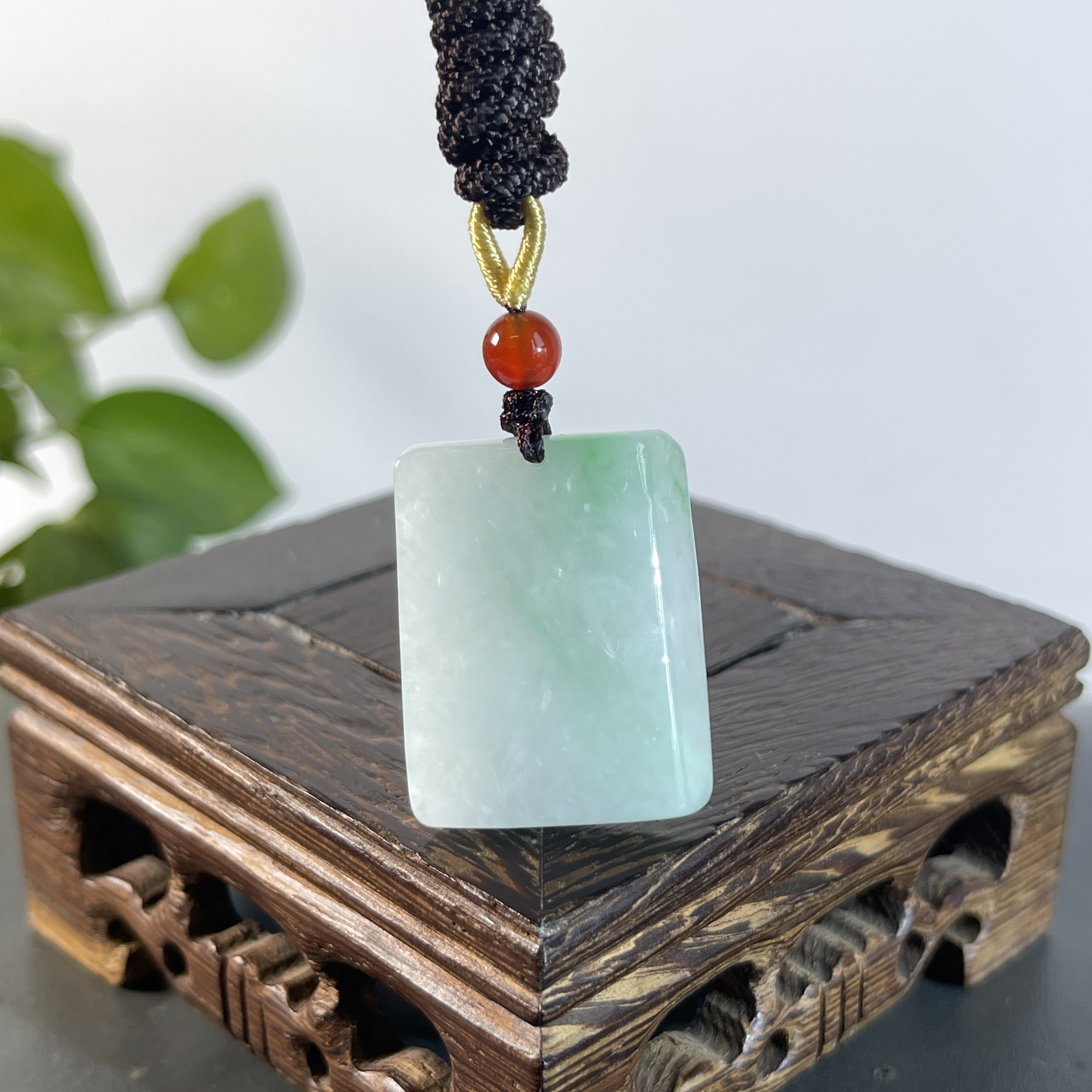 JYW01-40   精品天然翡翠A货原石吊坠