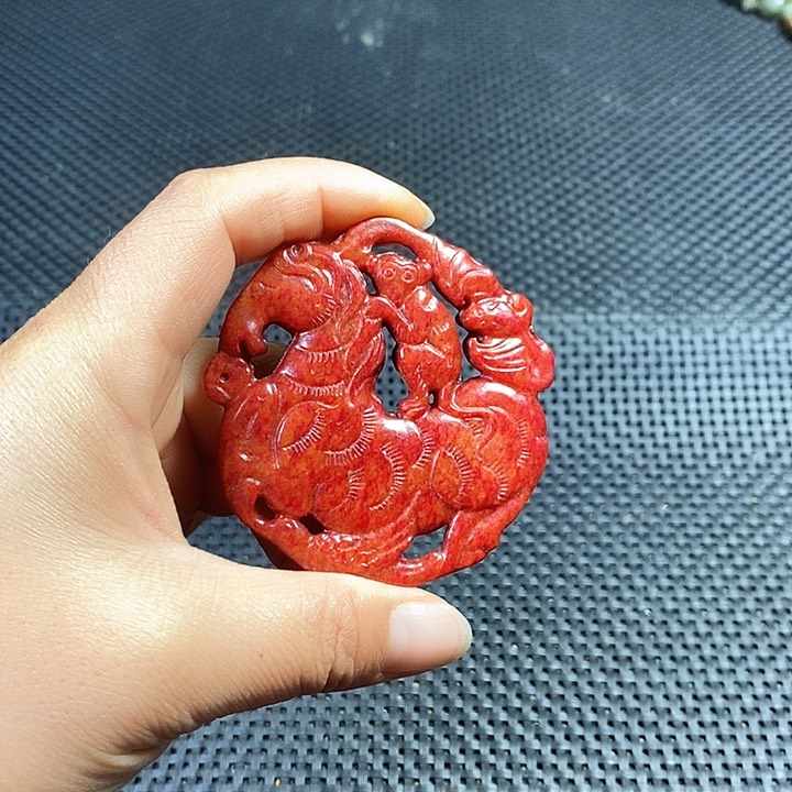 吊坠白玉菩提手把