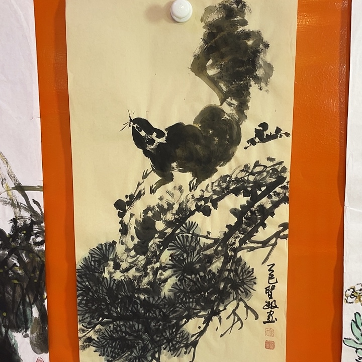 国画张圣敏先生纯手绘作品