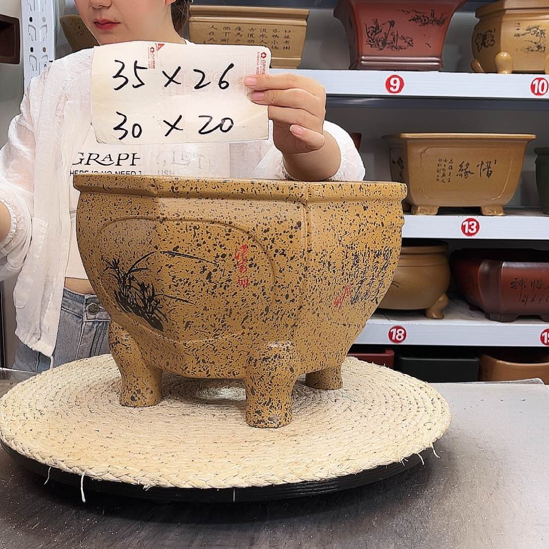 紫砂花盆紫砂花盆