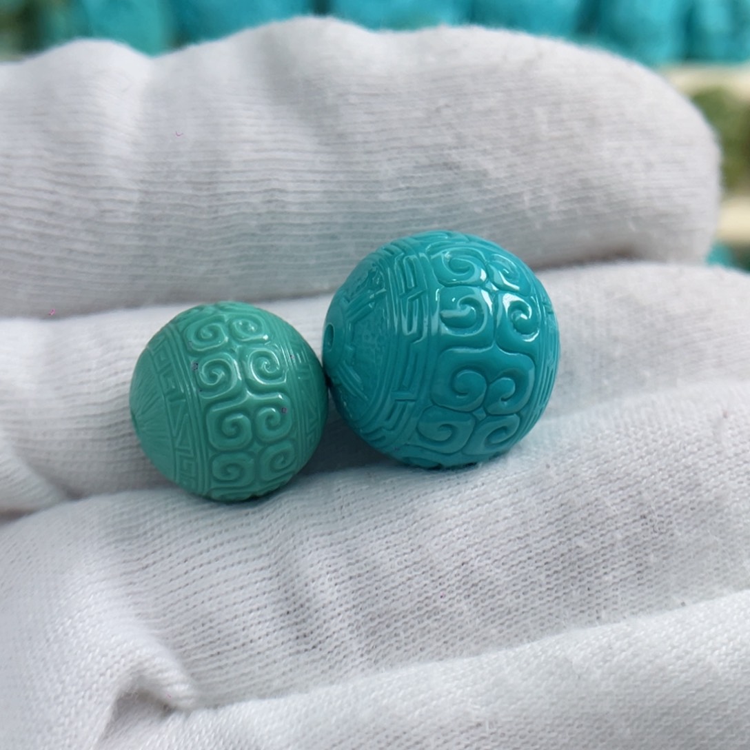 绿松石颈饰未镶嵌无**海