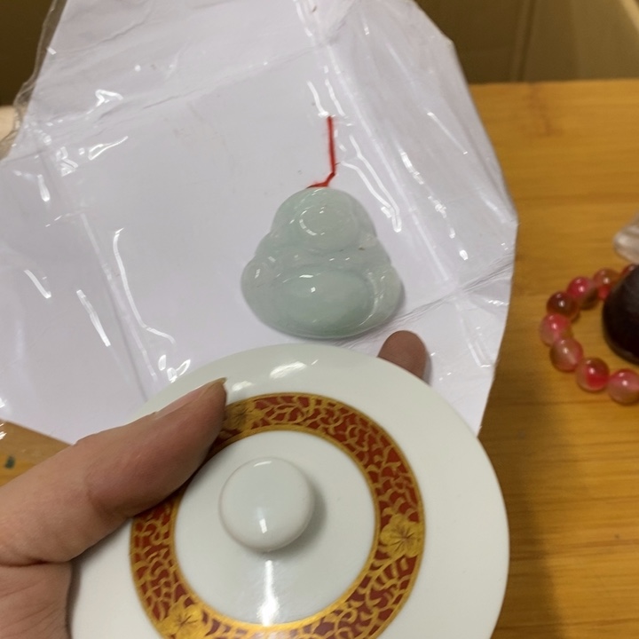 瓷片哈哈中古工艺品一件