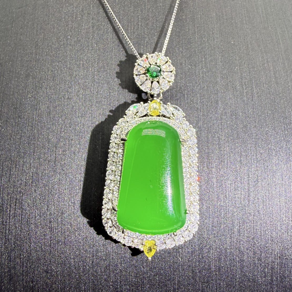 正品保真天然玉髓项链吊坠毛衣链男女款锁骨小小号