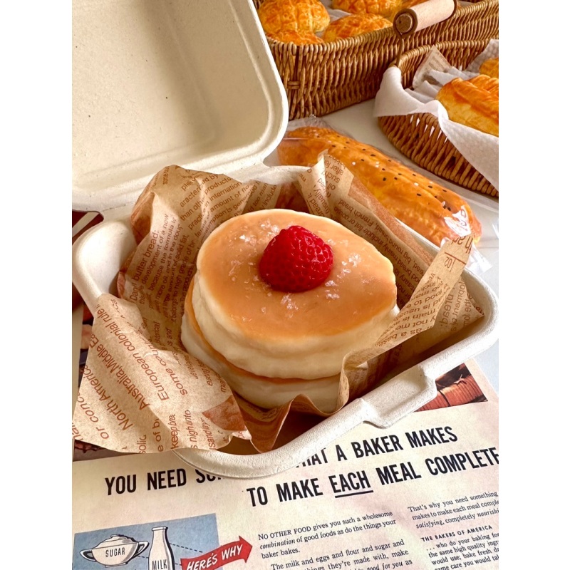 草莓铜锣烧捏捏乐硅胶捏捏爆浆奶油泥无阻力泥240g