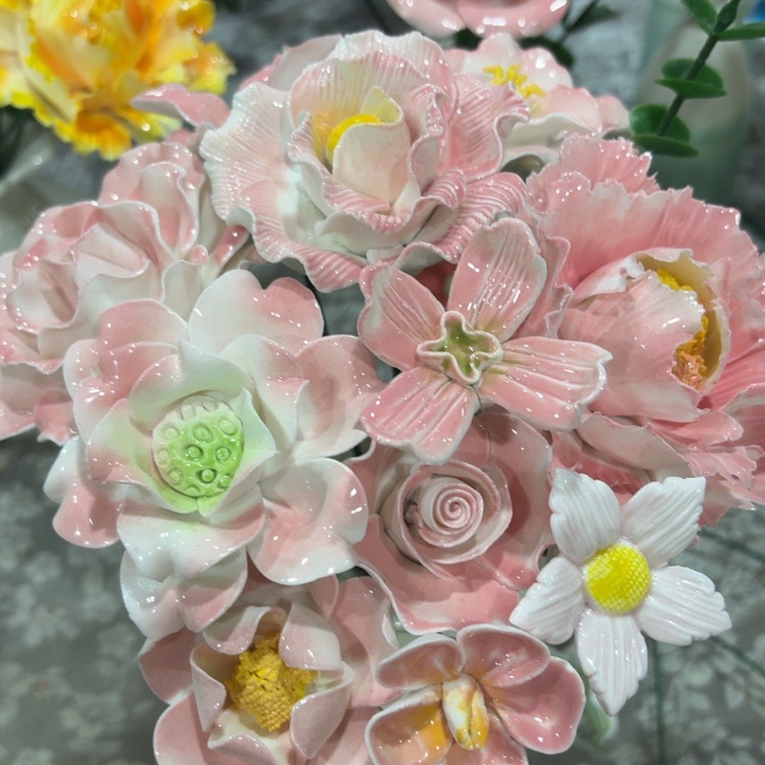 陶瓷花，拍满20发货，退款拉黑，181