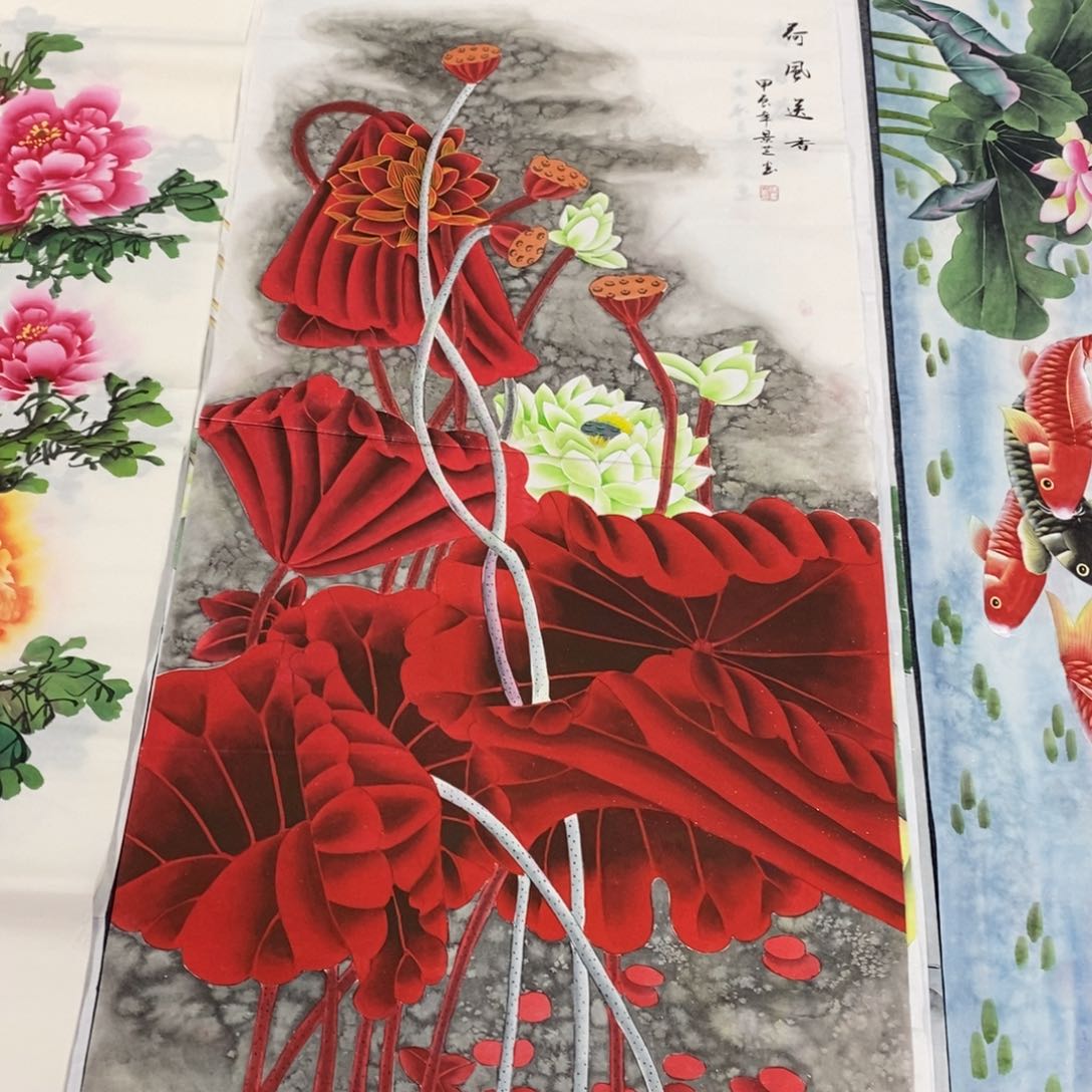 国画140✖️70工笔画画画画画画画