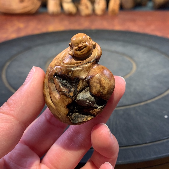 柏木（崖柏）根雕摆件