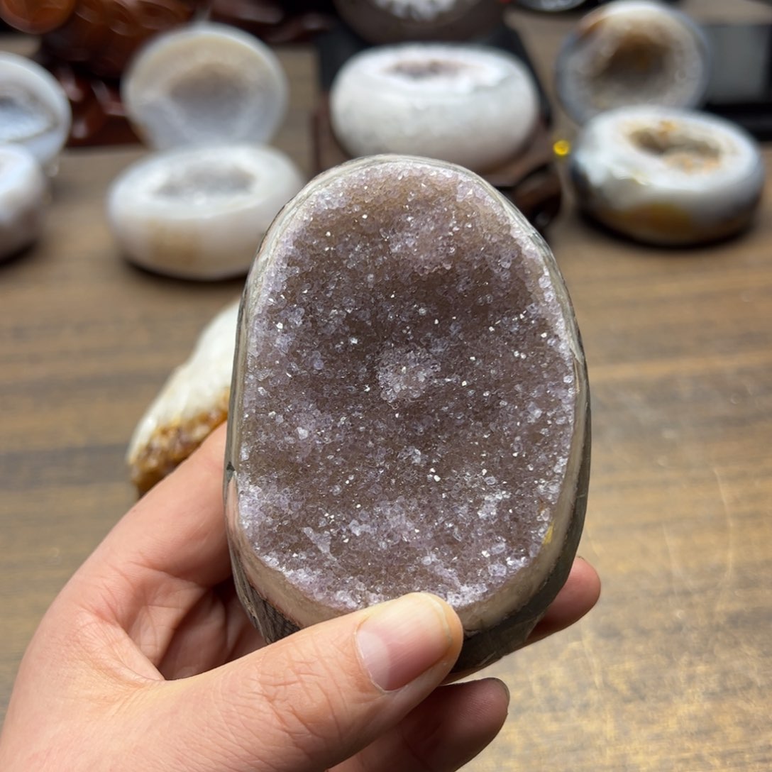 水晶水晶未镶嵌水晶摆件晶镇75