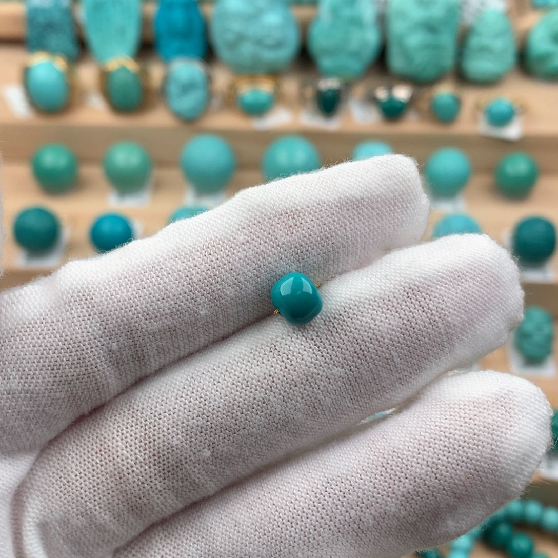 绿松石配饰未镶嵌6.7-5.7