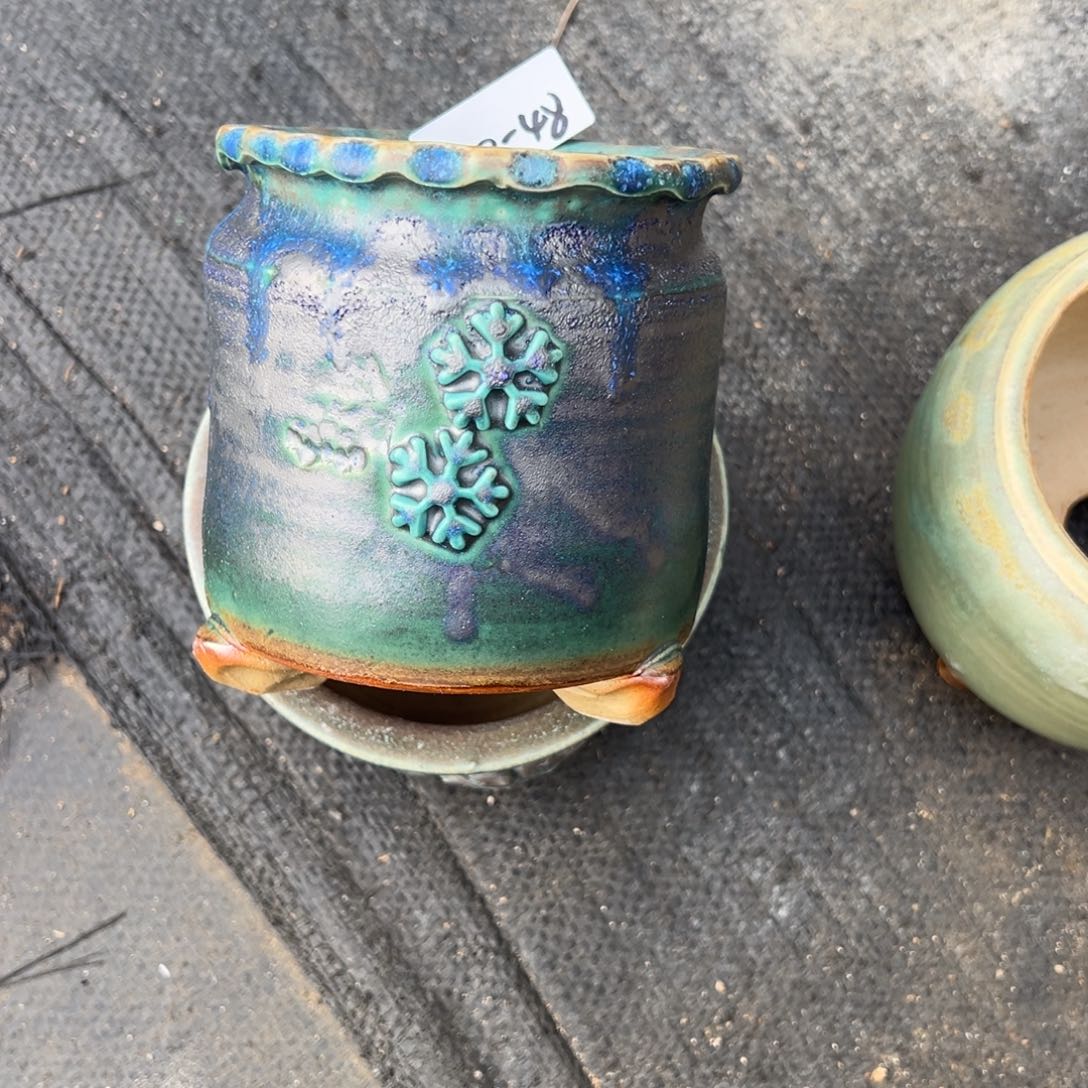 20-48花盆小鹿园艺