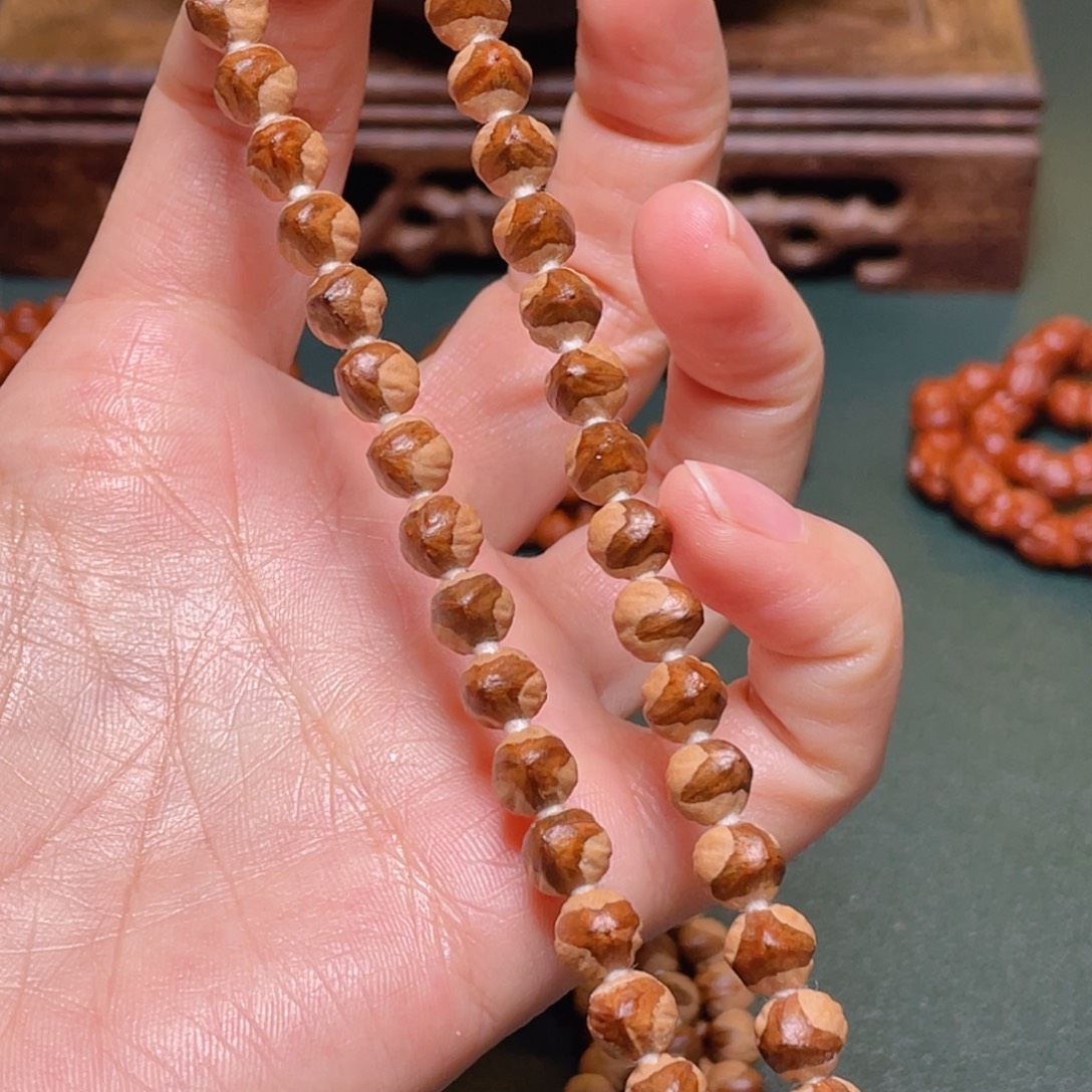 吊坠柏香籽/百香籽三菱手持