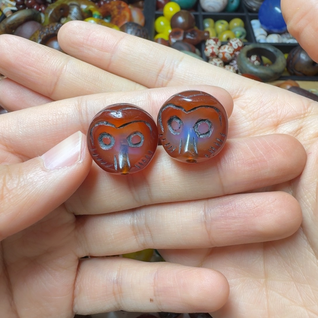 锦***鲤玛瑙/玉髓未镶嵌满30包邮