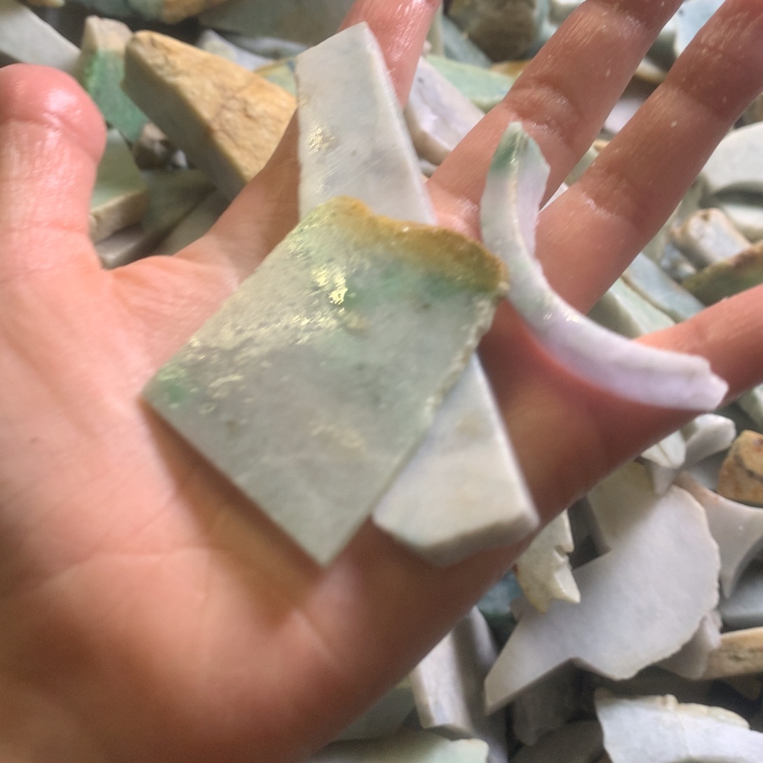 翡翠颈饰未镶嵌缅甸翡翠