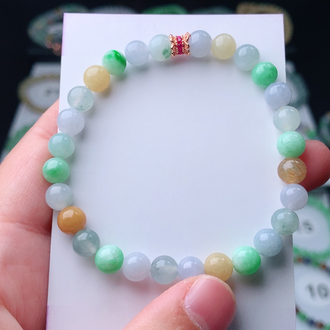 翡翠手串未镶嵌翡翠