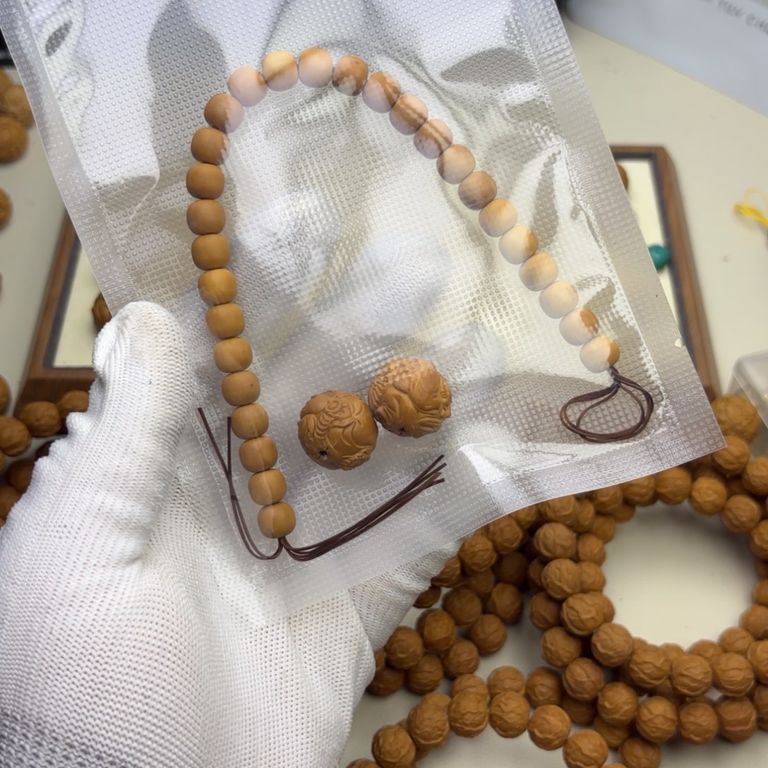 ****️猴头核桃吊坠微瑕老邢