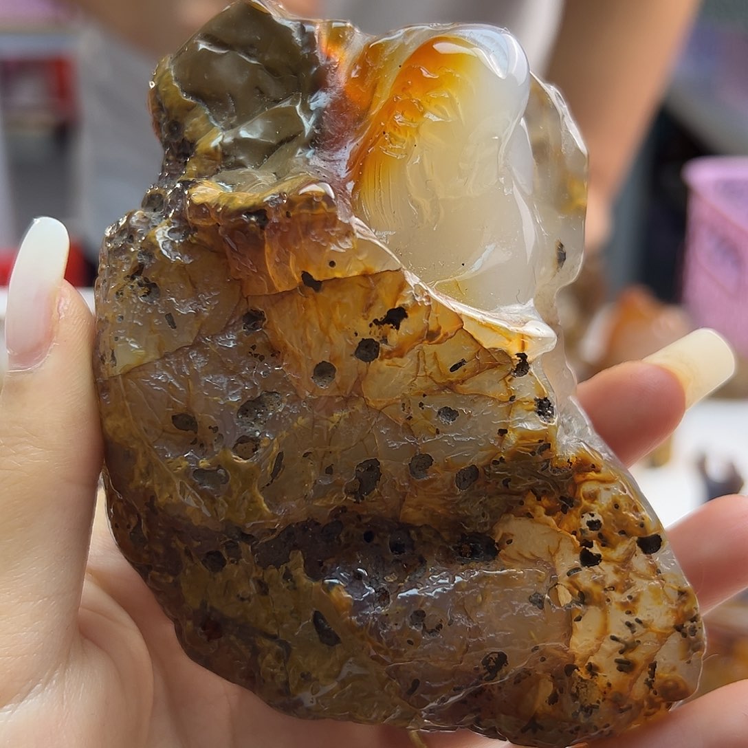 玛瑙/玉髓未镶嵌颈饰