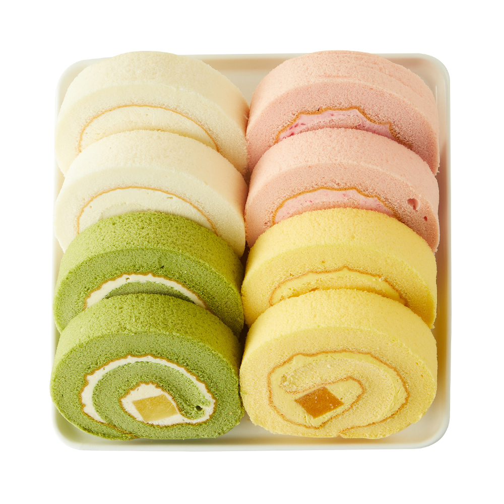 盒马烘焙 缤纷果味瑞士卷 560g 8片