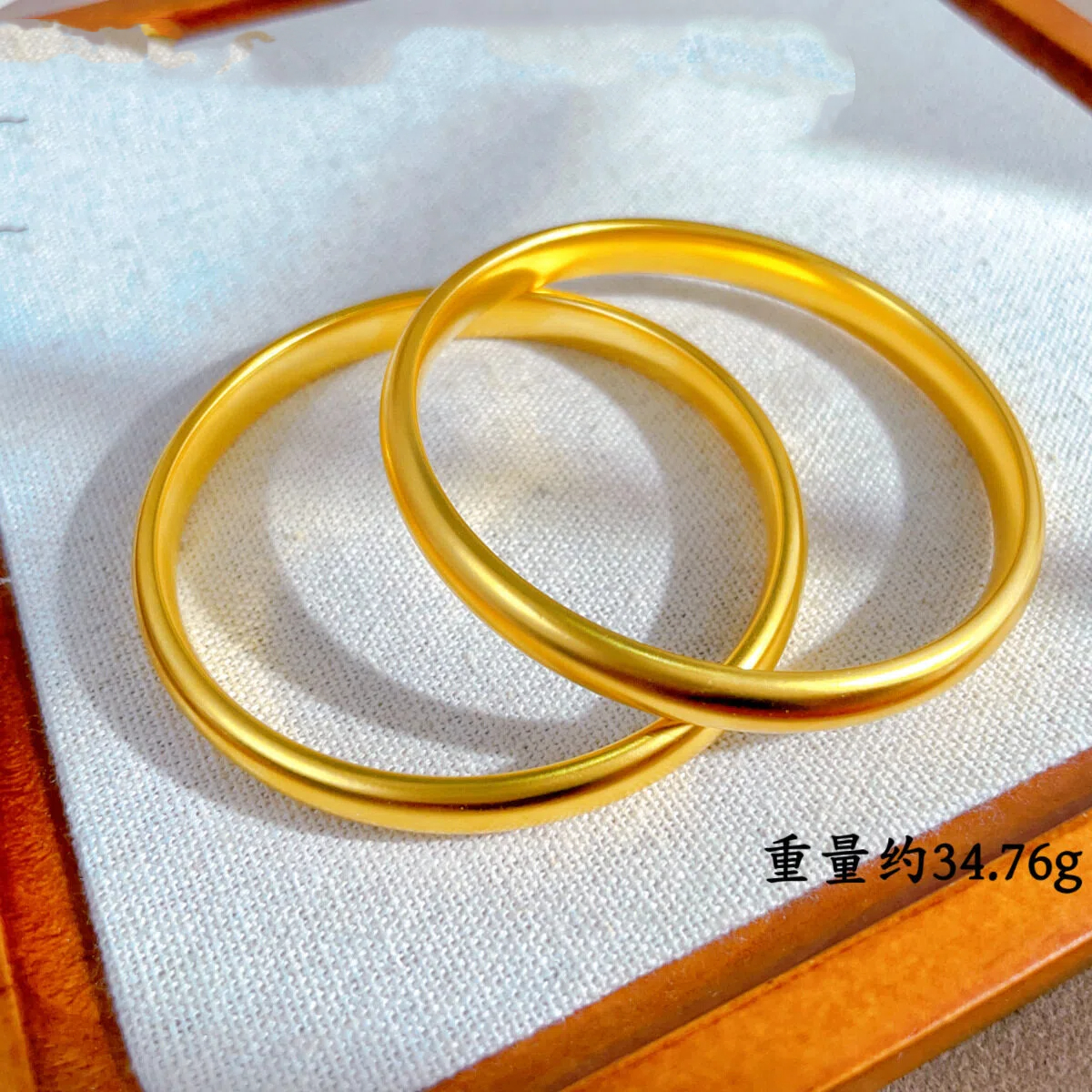 铜合金手镯 HEMEI/赫美轻奢 7N泥鳅背手镯