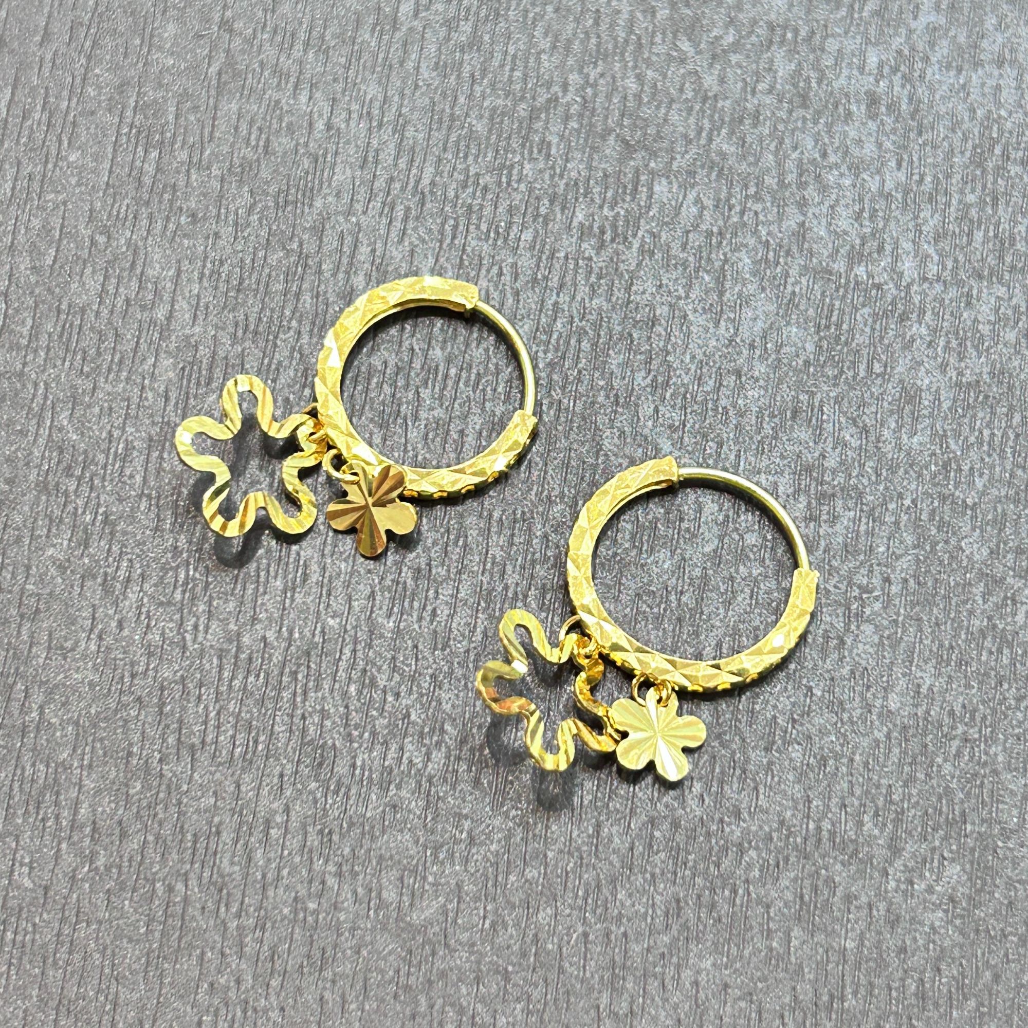 【木子专享】足金999投资金攒黄金悦己小花ZBHJE796克重多退少补