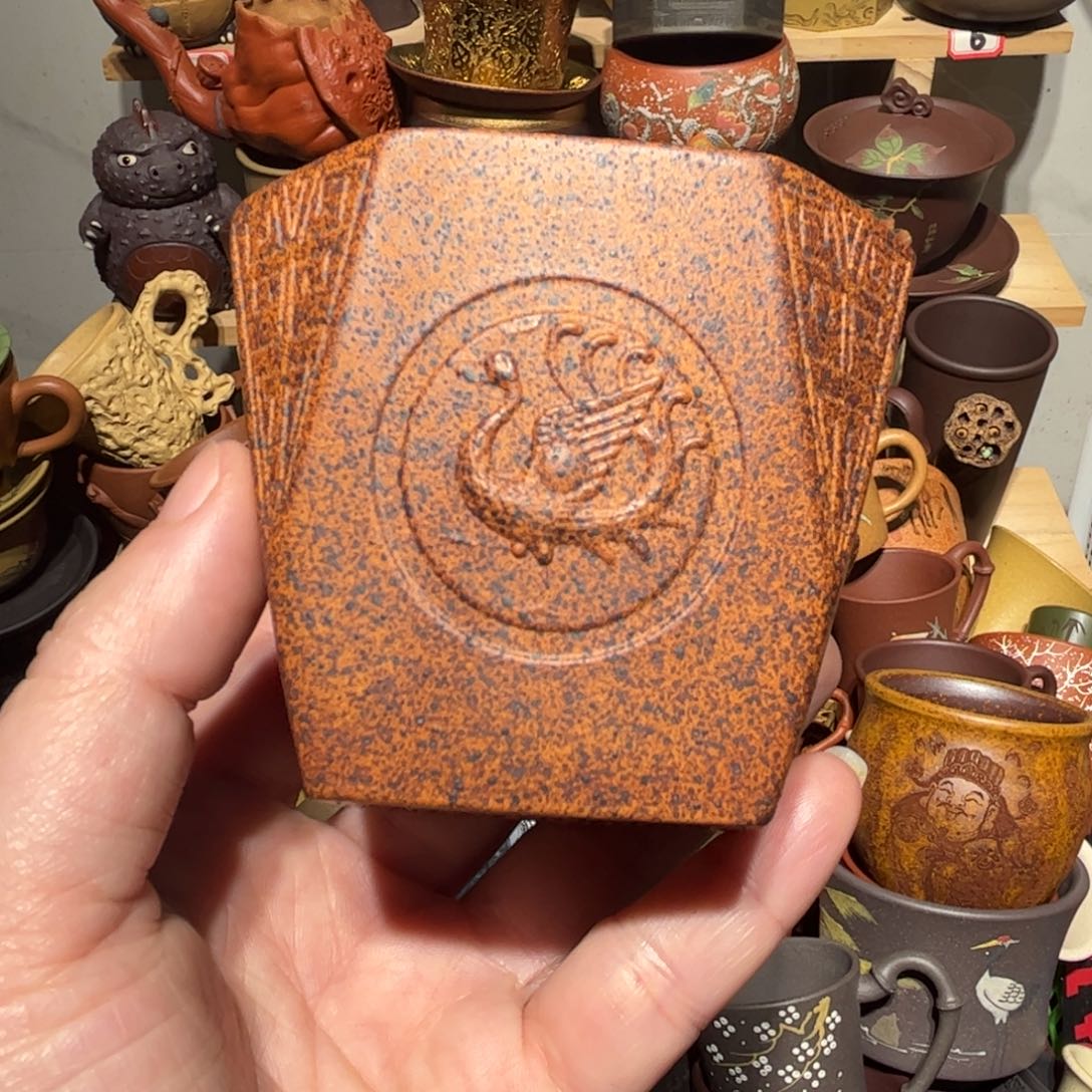紫砂茶杯宜兴紫砂主人杯