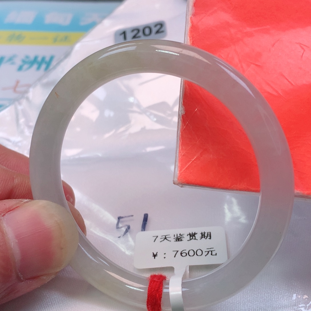 未镶嵌手镯翡翠1202号