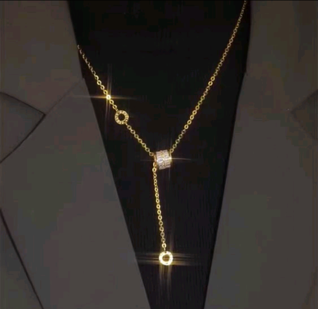 铜合金项链 3140百搭蛮腰项链