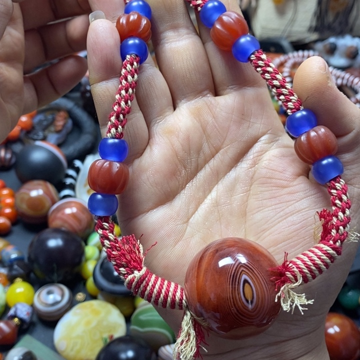 玛瑙/玉髓未镶嵌颈饰