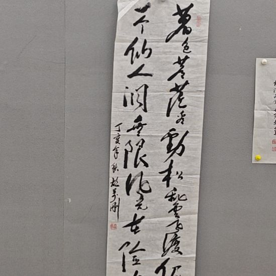 听***雨胡万刚老师精品书法作品