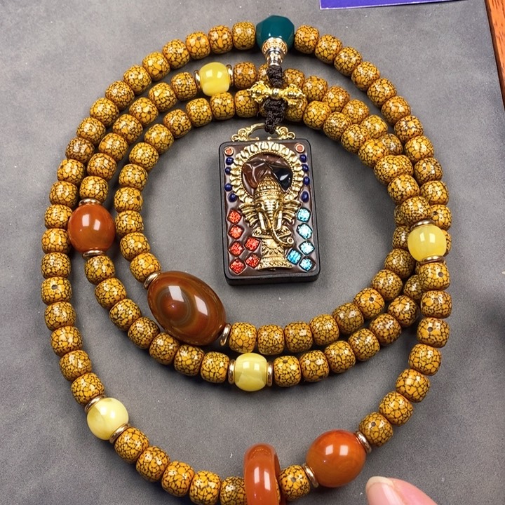 星月菩提吊坠星月