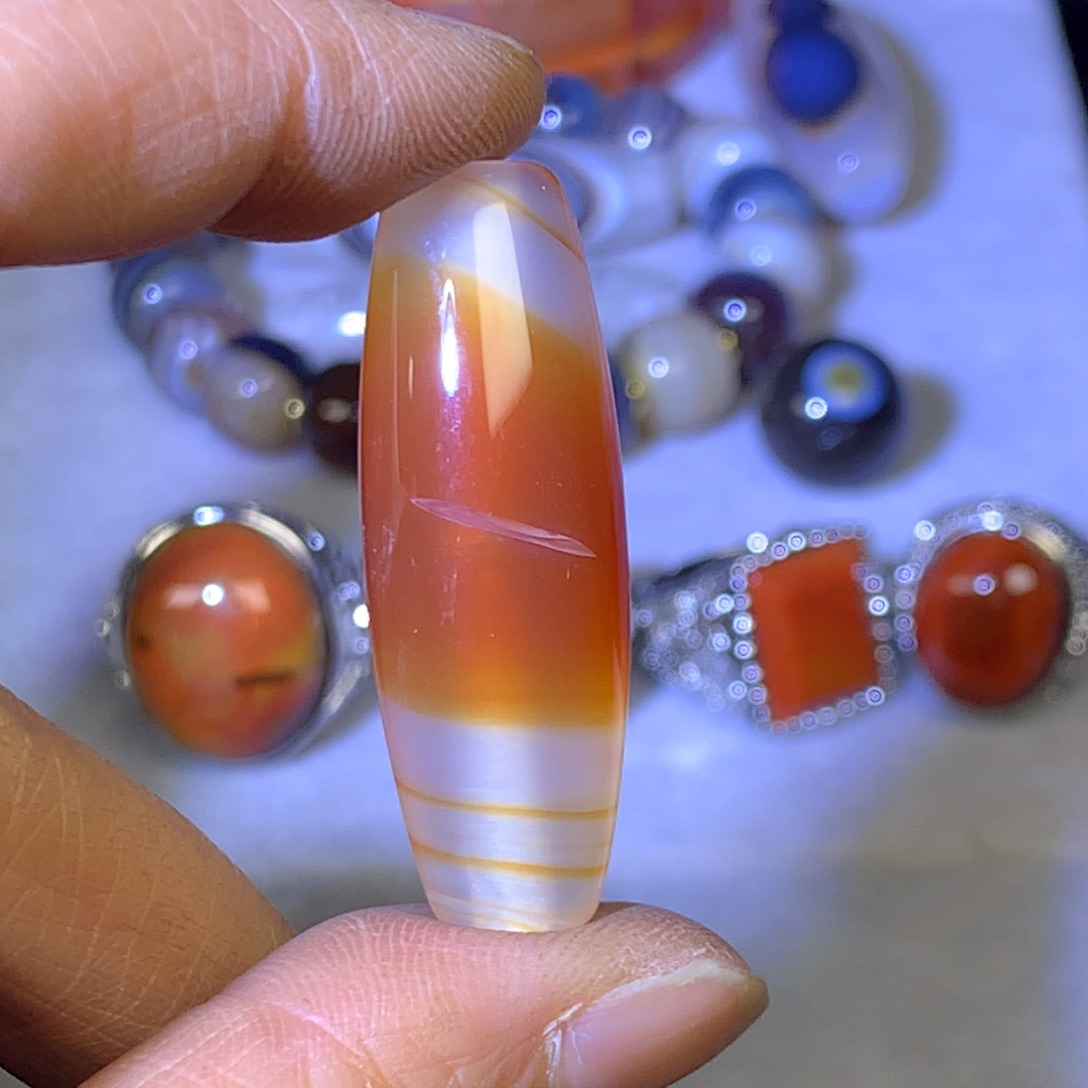 玛瑙/玉髓未镶嵌颈饰