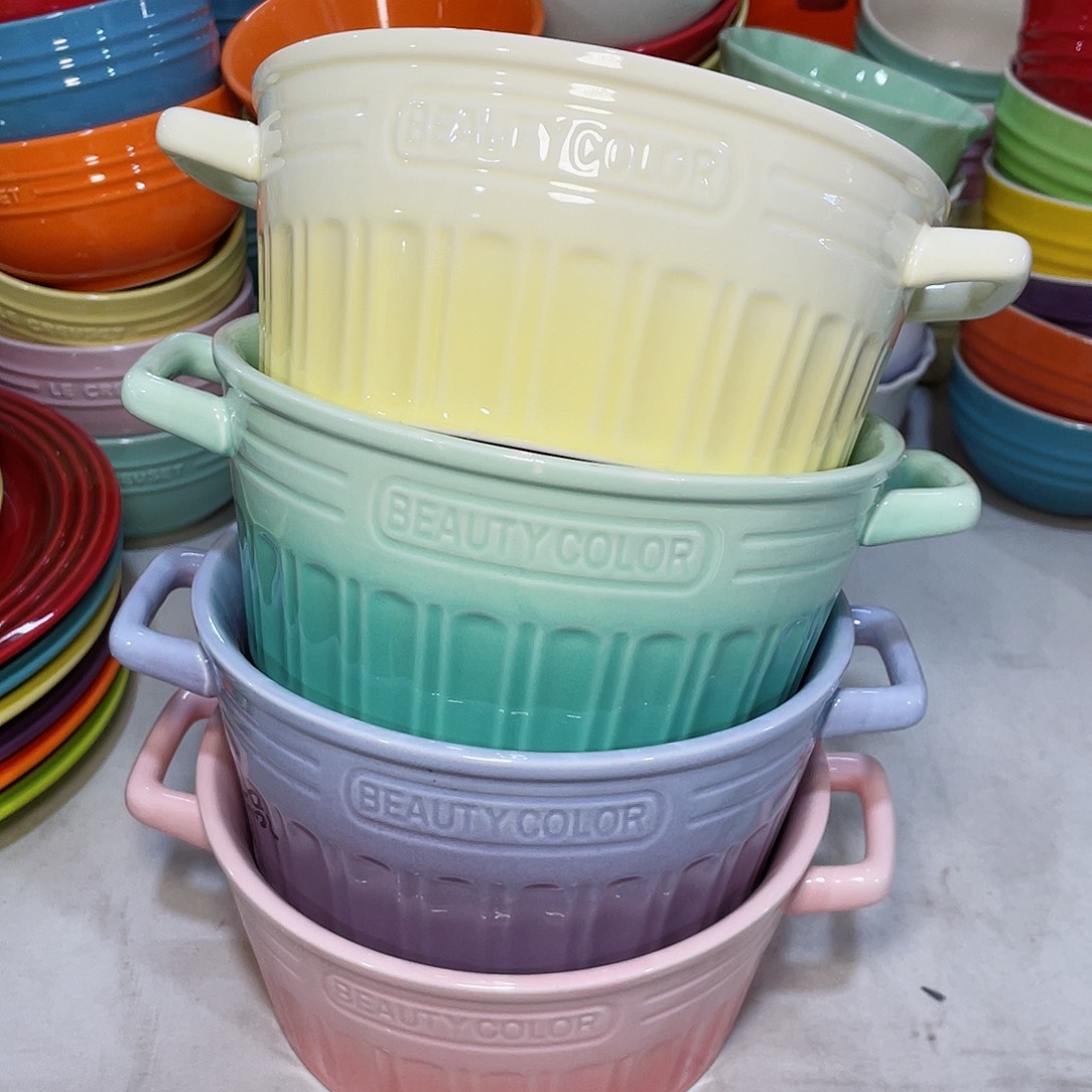 瓷片微瑕陶瓷餐具家用 两个精品