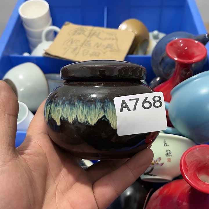 茶具默认微瑕瓷器、茶具、壶、摆件，介意勿拍 