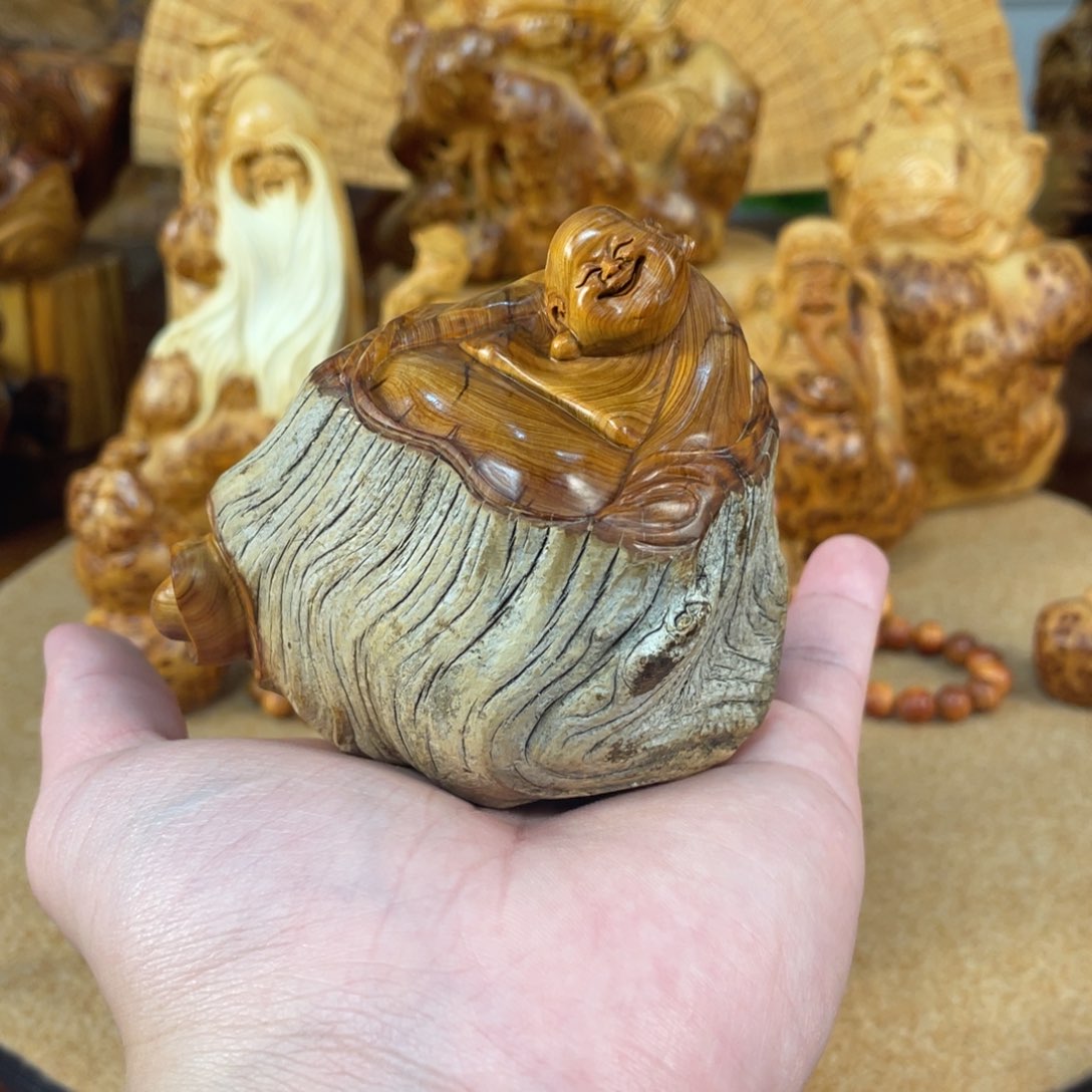 柏木（崖柏）太行崖柏精品手把件